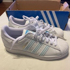 NWT adidas sky tint Superstar